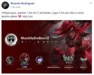Subir de Elo Treinamento Diamante League Of Legends